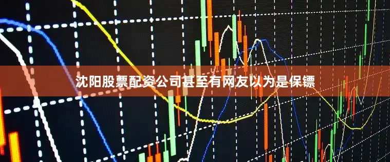 沈阳股票配资公司甚至有网友以为是保镖