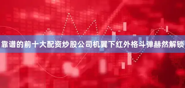 靠谱的前十大配资炒股公司机翼下红外格斗弹赫然解锁